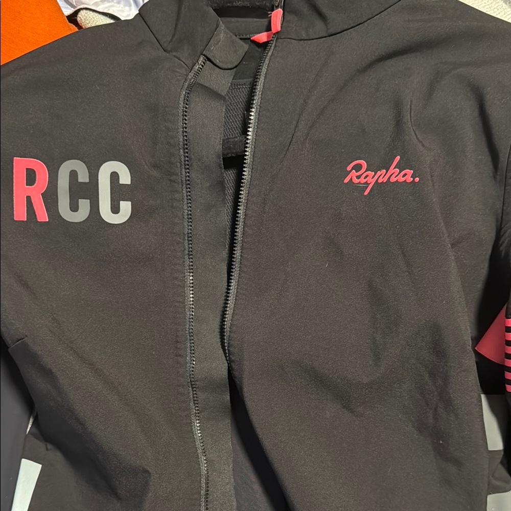 Rapha Black small Cycling Suit and Rapha large jacket with Pink Details - Picture 4 of 6